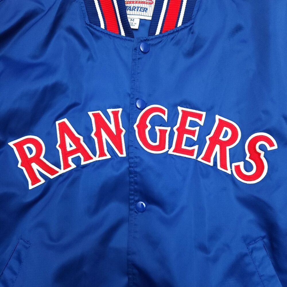 Vintage Diamond Collection Texas Rangers Starter Jacket Men Size Medium - Picture 6 of 14